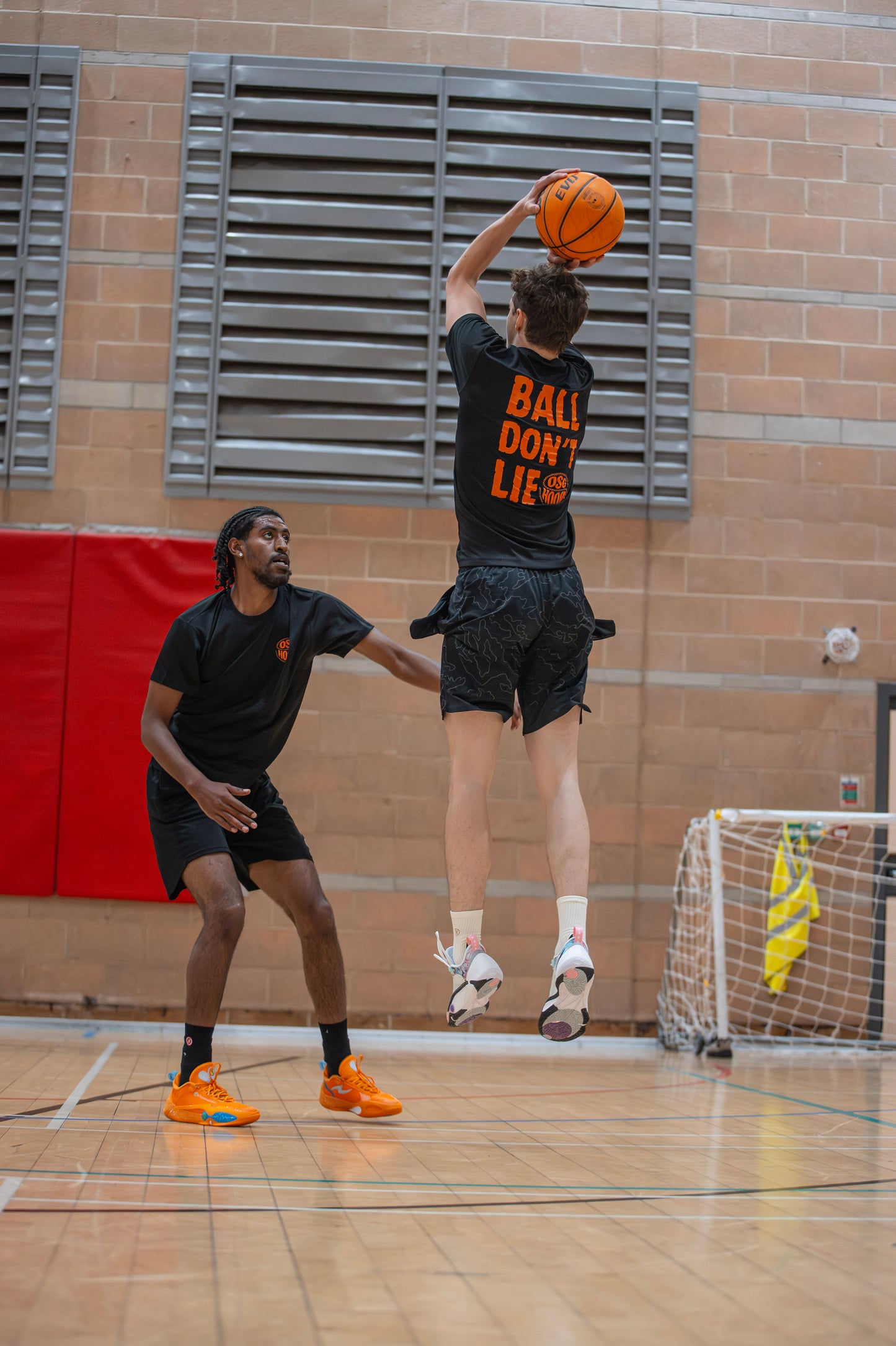 OSG 'Ball Don't Lie' Short-Sleeve T-shirt - Black/Orange