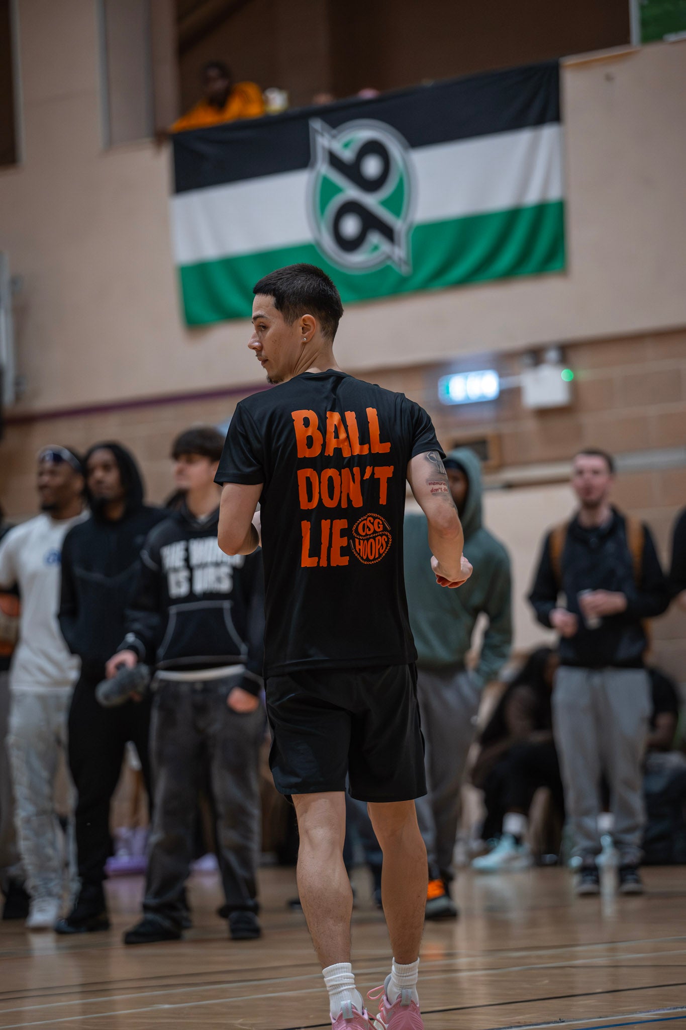 OSG 'Ball Don't Lie' Short-Sleeve T-shirt - Black/Orange