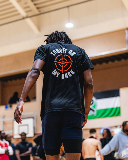 OSG 'Target On My Back' Short-Sleeve T-shirt - Black/Orange